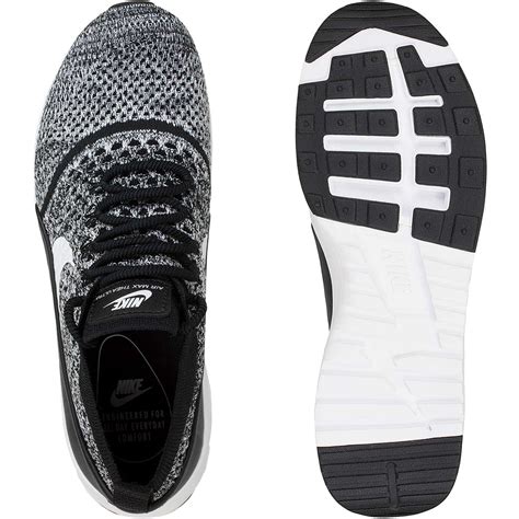nike flyknit schwarz weiß
